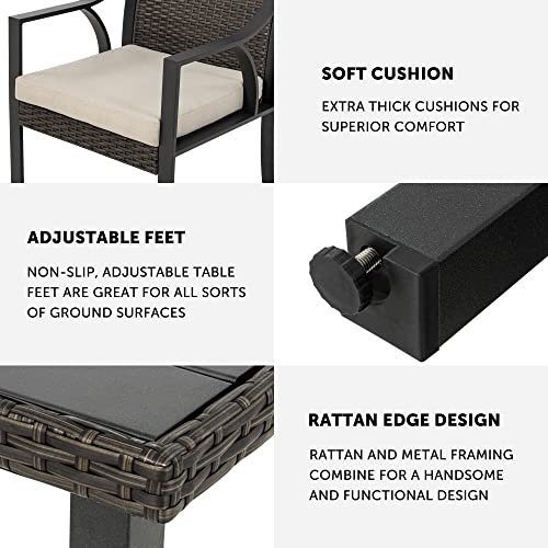 HAPPATIO-7-Piece-Patio-Dining-SetWicker-Outdoor-Dining-SetOutdoor-Patio-Dining-SetWicker-Rattan-Patio-Dining-Furniture-Set-with-Umbrella-Hole-Outdoor-Dining-Set-for-6Beige-Cushion HAPPATIO 7 Piece Patio Dining SetWicker Outdoor Dining SetOutdoor Patio Dining SetWicker Rattan Patio Dining Furniture Set with Umbrella Hole Outdoor Dining Set for 6Beige Cushion