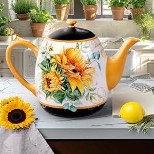   Certified-International-Sunflower-Fields-40-oz-Teapot-Multi-Colored