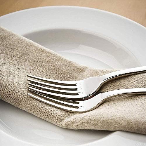 MIZORLIE 10-Piece Dinner Forks Set 7 Inches Food-Grade Stainless Steel