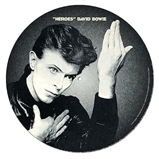 David Bowie Tapis de Tourne-Disque (Motif héros) pour Mixer, gratter et écouter à la Maison – Produit Officiel - Les Beatles, Paul McCartney, John Lennon, RIngo Starr, George Harrison