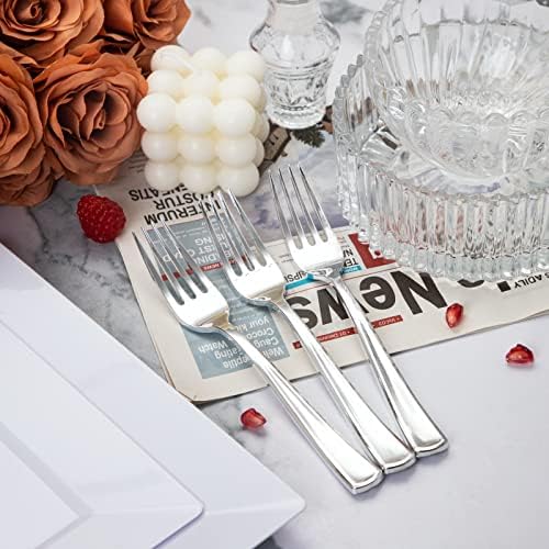 Premium Heavy-Duty Plastic Forks for Parties Events