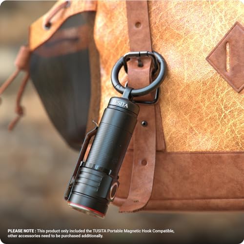 TUSITA Magnetic Hook for Olight NEBO Flashlights - Compact Reliable