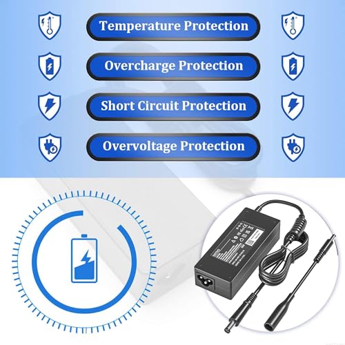 NATNO 90W 65W Laptop Ladekabel für HP Ladegerät Netzteil für HP EliteDesk 705 800 G1 G2 G3 G4 G5 G6 Mini PC Desktop Computer ProDesk 260 600 G1, HP Notebook 15 17 15-DW HP All-in-One Desktop 22" 24" – Bild 7