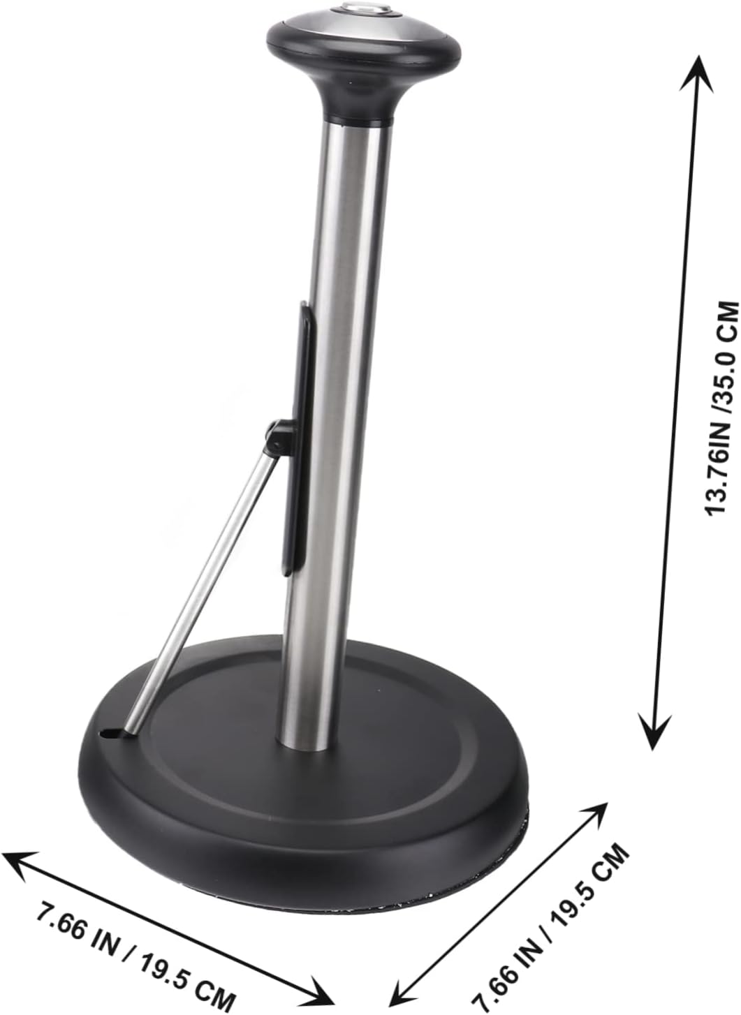 Garneck Stainless Steel Roll Tissue Holder Easy to Clean