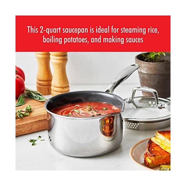 Zwilling spirit energy sauce pan 2 qt newer version stainless steel  urban country home decor