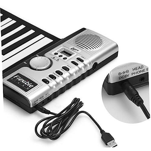Abaodam 1 Pièce 61 Piano électronique en Silicone claviers de pianos électroniques piano à clavier piano à clavier pliable portable haut parleur encastrable timbre clavier de piano - Les Beatles, Paul McCartney, John Lennon, RIngo Starr, George Harrison Abaodam 1 Pièce 61 Piano électronique en Silicone claviers de pianos électroniques piano à clavier piano à clavier pliable portable haut parleur encastrable timbre clavier de piano