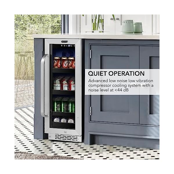   Whynter-BBR-638SB-Built-in-Under-Counter-12-inch-Beverage-Refrigerator-and-Cooler-Fridge-with-Glass-Door-20-Cubic-Feet-Stainless-75-Capacity-Can