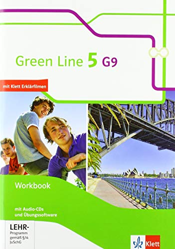 Green Line 5 G9: Workbook mit Audios und Übungssoftware Klasse 9 (Green Line G9. Ausgabe ab 2015)