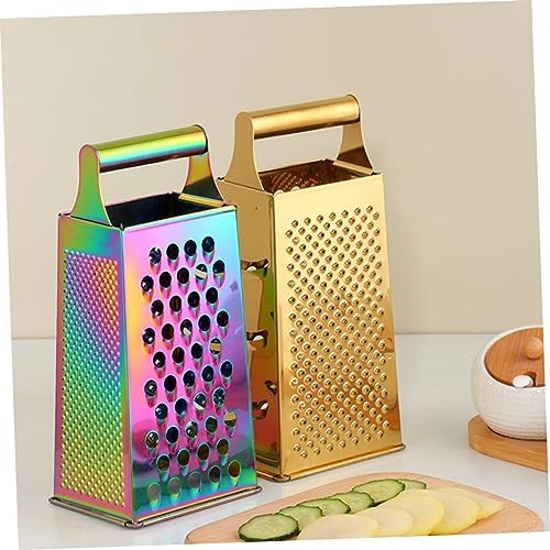 COLLBATH Gold Cheese Shredder Stainless Steel Kitchen Grater