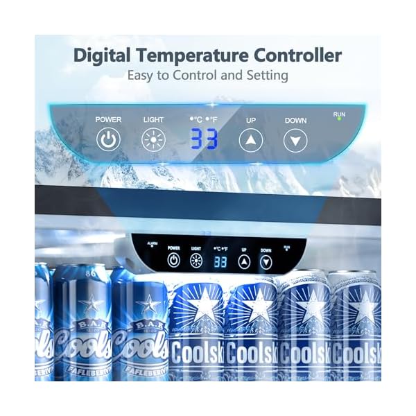   24-inch-Beverage-Refrigerator-180-Cans-Under-Counter-Fridge-with-Stainless-Steel-Built-in-and-Freestanding-Outdoor-Refrigerator-for-Patio-Home-Kitchen-ETL-DOE-NSF-Approved