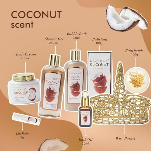 Christmas Gifts for Women and Men - 8-Piece Luxury Bath & Body Gift Set for Women Self Care Kit Spa Gift Baskets | Perfect Mothers Day Gifts for Mom, Birthday Gifts, All Occasion Holiday Present - Image 4