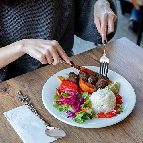 ONEKOO Dinner Fork Premium Stainless Steel Dishwasher Safe Unique Skull Design