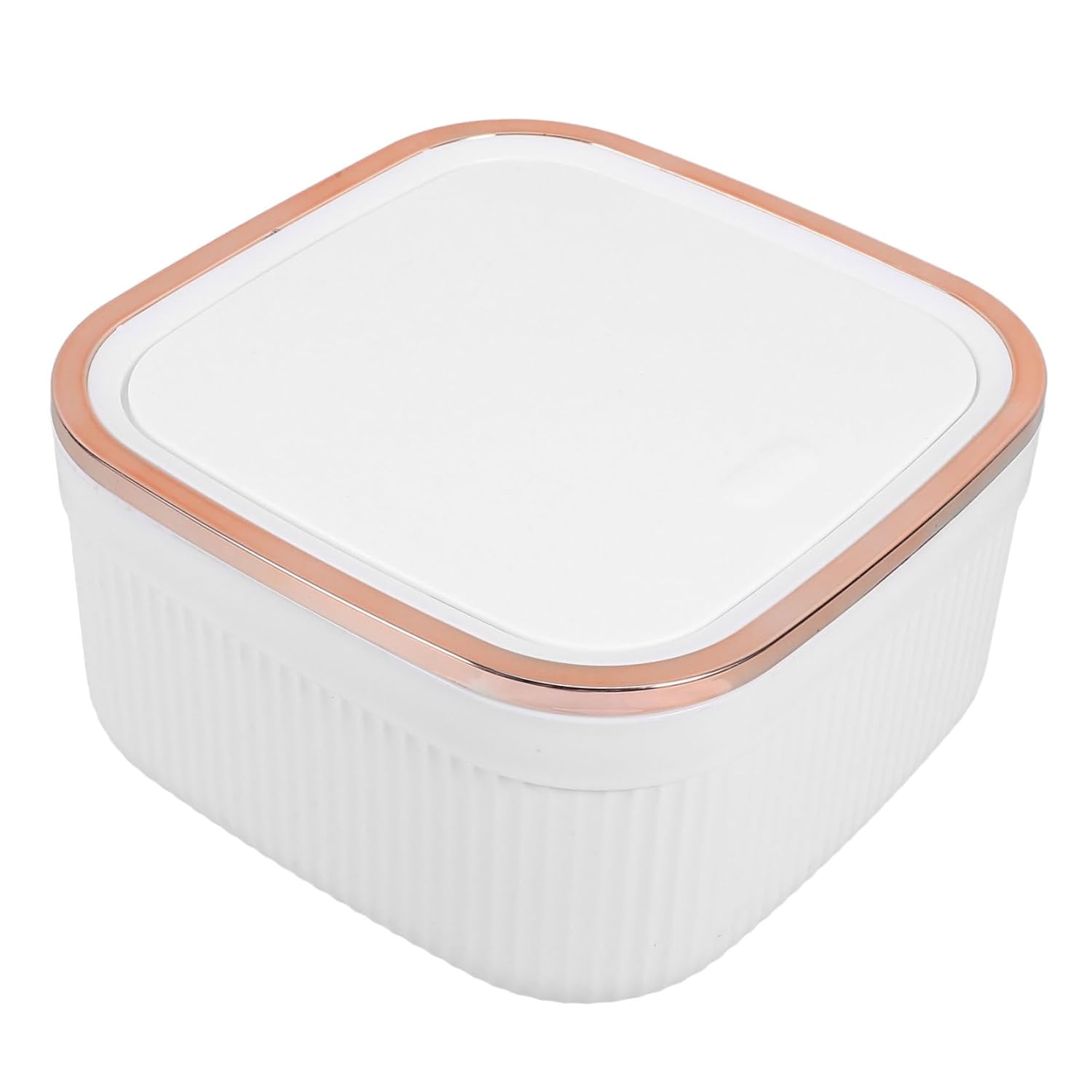 BUGUUYO Small Lidded Trash Can for Desktop Kitchen