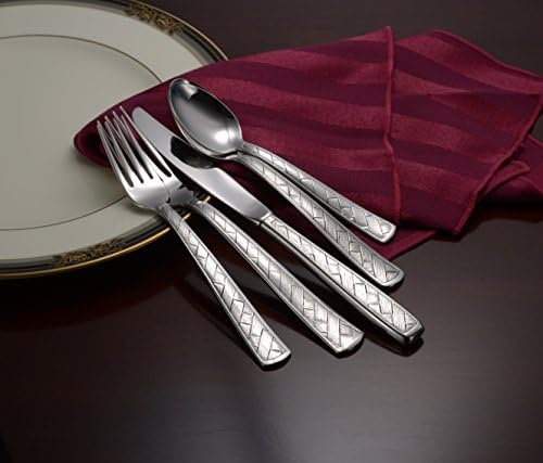Liberty Tabletop Weave 45 Piece Flatware Set for 8