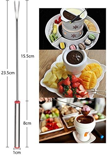 24pc Color Coded Fondue Forks Set