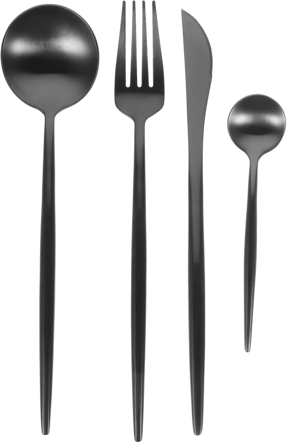 Stainless Steel Fork Spoon and Knife Set 304 Material Diamond-Shard Resistant