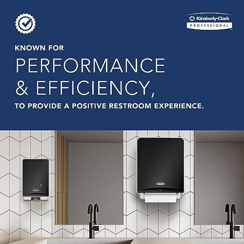 Sanitouch Manual Hard Roll Towel Dispenser Black 1263x1613x102