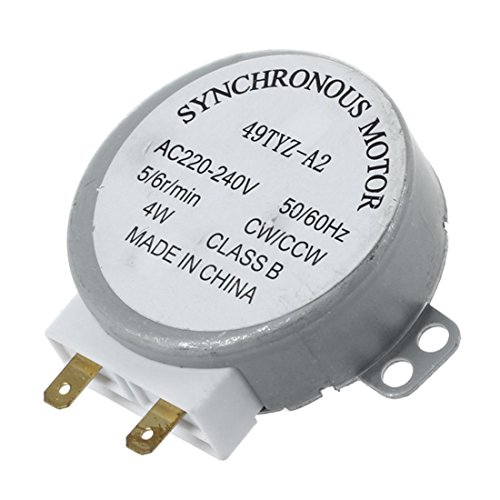 Huusuei AC 220-240 V 50/60Hz 5/6RPM 4W Disque tournant synchrone pour four Miniwave - Les Beatles, Paul McCartney, John Lennon, RIngo Starr, George Harrison Huusuei AC 220-240 V 50/60Hz 5/6RPM 4W Disque tournant synchrone pour four Miniwave