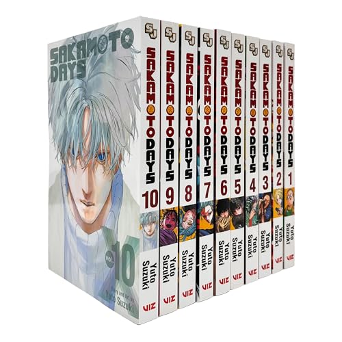 Sakamoto Days Series Volume 1-10 Collection 10 Books Set by Yuto Suzuki