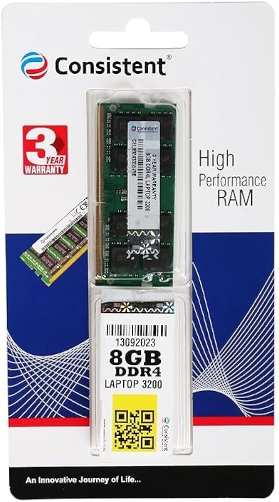 (Refurbished) Consistent 16GB DDR4 RAM 3200Mhz Desktop RAM, Plug-and-Play, No Additional Drivers Required