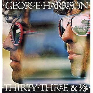 George Harrison Thirty Three & 1/3 1976 UK vinyl LP K56319 - Les Beatles, Paul McCartney, John Lennon, RIngo Starr, George Harrison