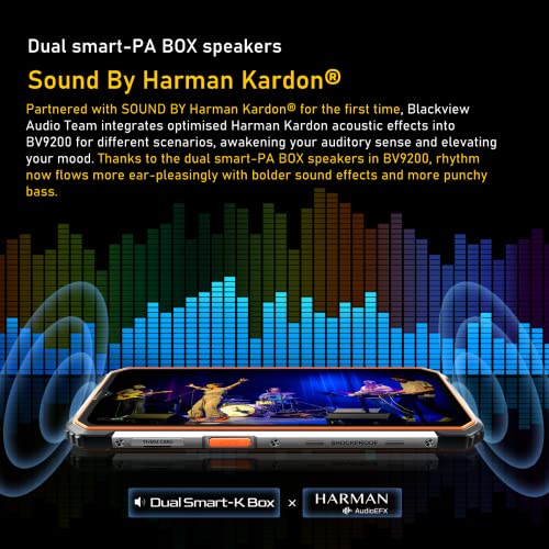 Blackview BV9200 Outdoor Smartphone ohne Vertrag, 6.6'' 120Hz 2.4K Display, 50MP AI Kamera,8GB+256GB,3 Kartensteckplätze, LED Benachrichtigung, IP68 Android 12 Handy, NFC Kabellose Aufladung Grün – Bild 7
