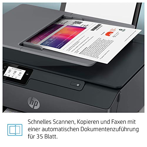 HP Smart Tank Plus 655 Multifunktionsdrucker (Drucker, Scanner, Kopierer, Fax, WLAN, AirPrint, 4-in-1, inklusive Tinte für bis zu 3 Jahre drucken), Schwarz – Bild 3