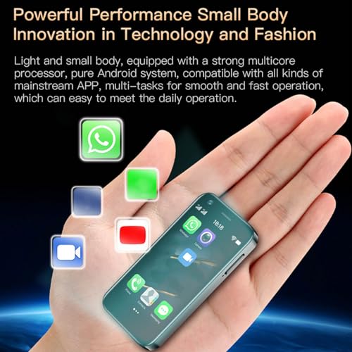 4G-Telefon, SOYES XS12 Pro 3.0 in Kleinen Mobiltelefonen, Dual-Karte, Dual-Standby-Smartphone, 2000-mAh-Akku, Tragbares Mobiltelefon, 5 MP, 13 MP, 4 GB, 64 GB, Telefon für – Bild 5