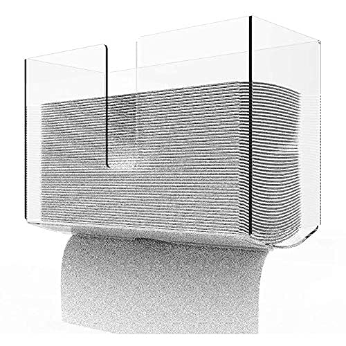 Wall-Mount Acrylic Towel Dispenser