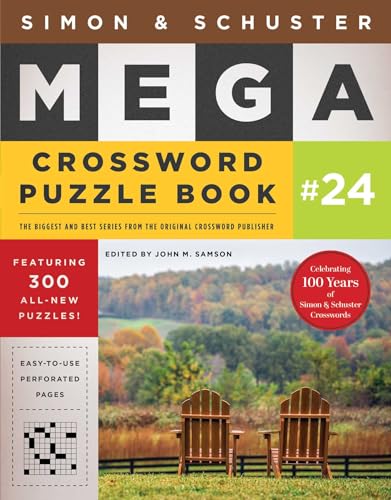 Simon & Schuster Mega Crossword Puzzle Book #24 (24) (S&S Mega Crossword Puzzles)