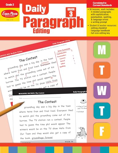 Daily Paragraph Editing, Grade 3 Teacher Edition