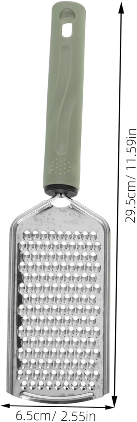 Ergonomic Handheld Cheese Grater Stainless Steel