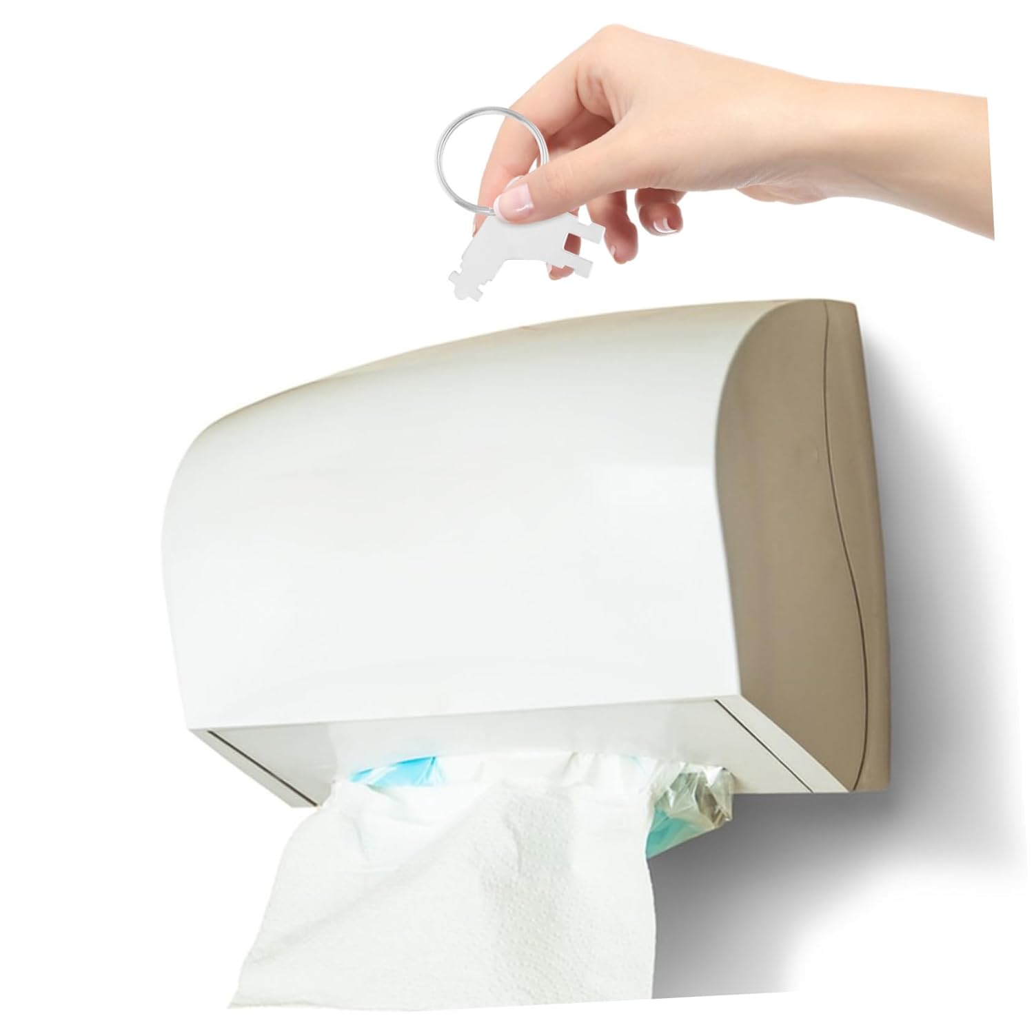 5 Sets Paper Towel Dispenser Key Replacement