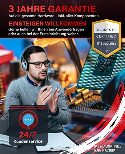 Greed® Nano Pro - High End Mini PC mit AMD Ryzen 7 5700G - Silent Multimedia Computer + Micro Desktop Rechner für Büro & Office mit 4,6 GHZ - 32GB DDR4 RAM - 1TB SSD - USB 3.2 - WLAN + Win 11 Pro – Bild 8