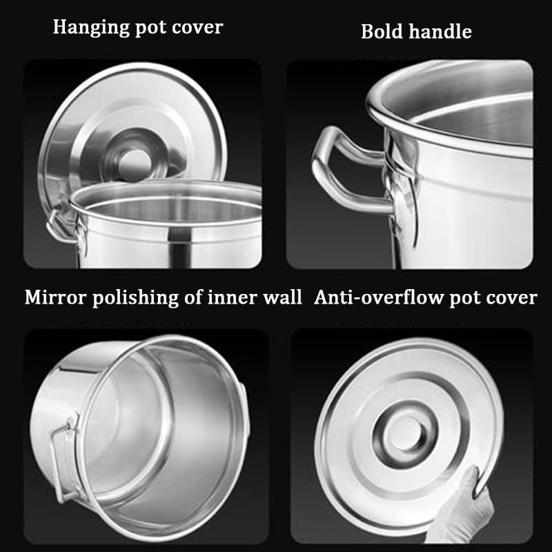 Stainless Steel Stock Pot for Outdoor Cooking
