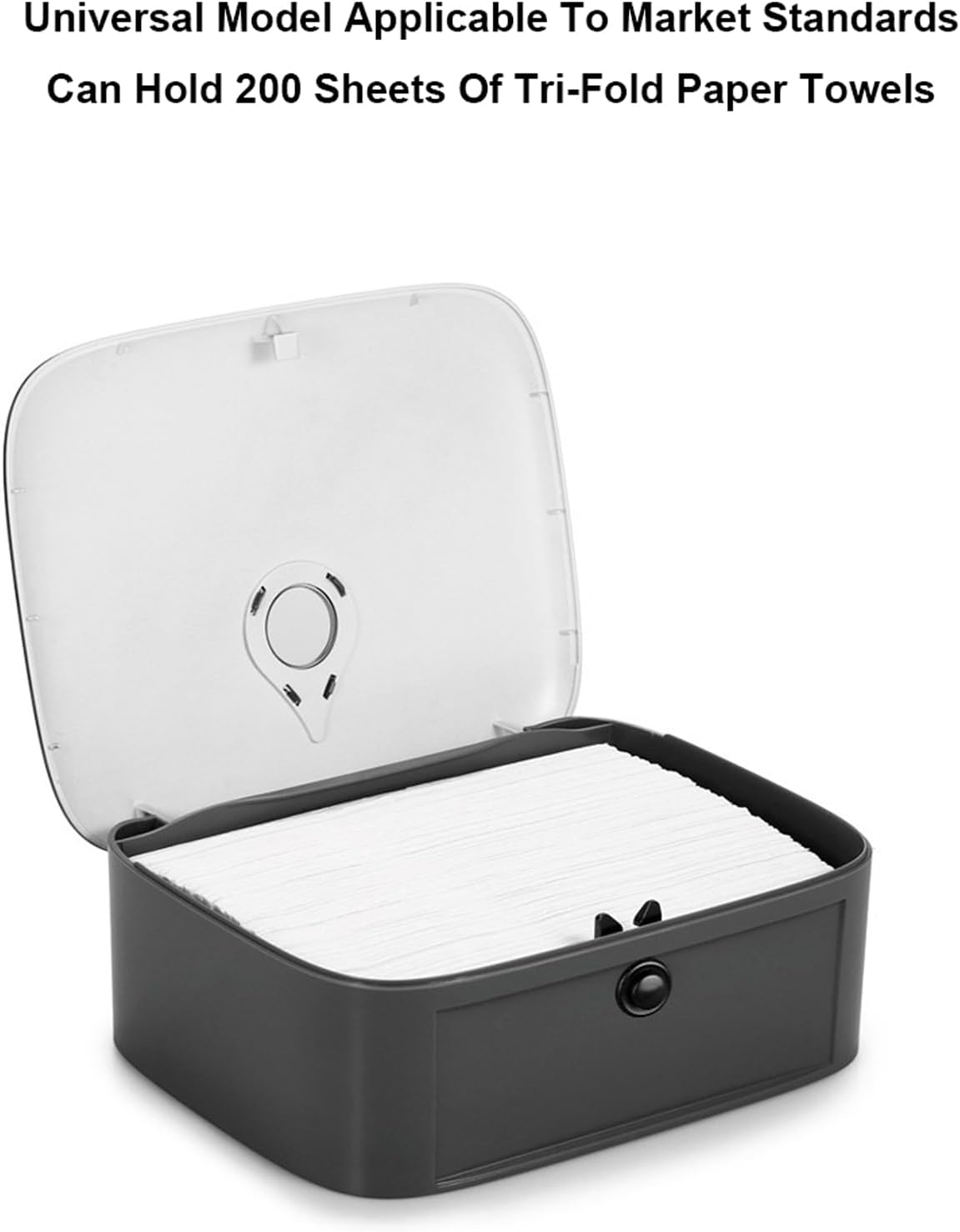 Compact Wall-Mounted Paper Towel Dispenser