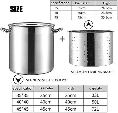 Versatile Commercial Stockpot for Seafood Cooking