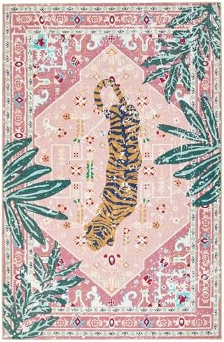 Aldopein Hippie Rugs 2x3 Non-Slip Washable Area Rug