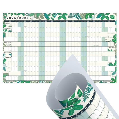 Boxclever Press Student Academic Wall Planner 2024/2025. Mid Year Wall Planner 2024-2025 runs Aug'24-Jul'25. Non Laminated 2025 Wall Planner. Teacher Planner 2024-2025 University essentials