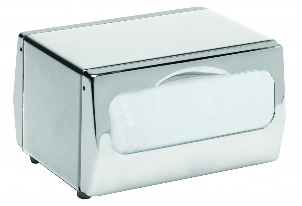 San Jamar H4001XC Chrome FullFold Table-Top Napkin Dispenser - Start Dealing with Queries
