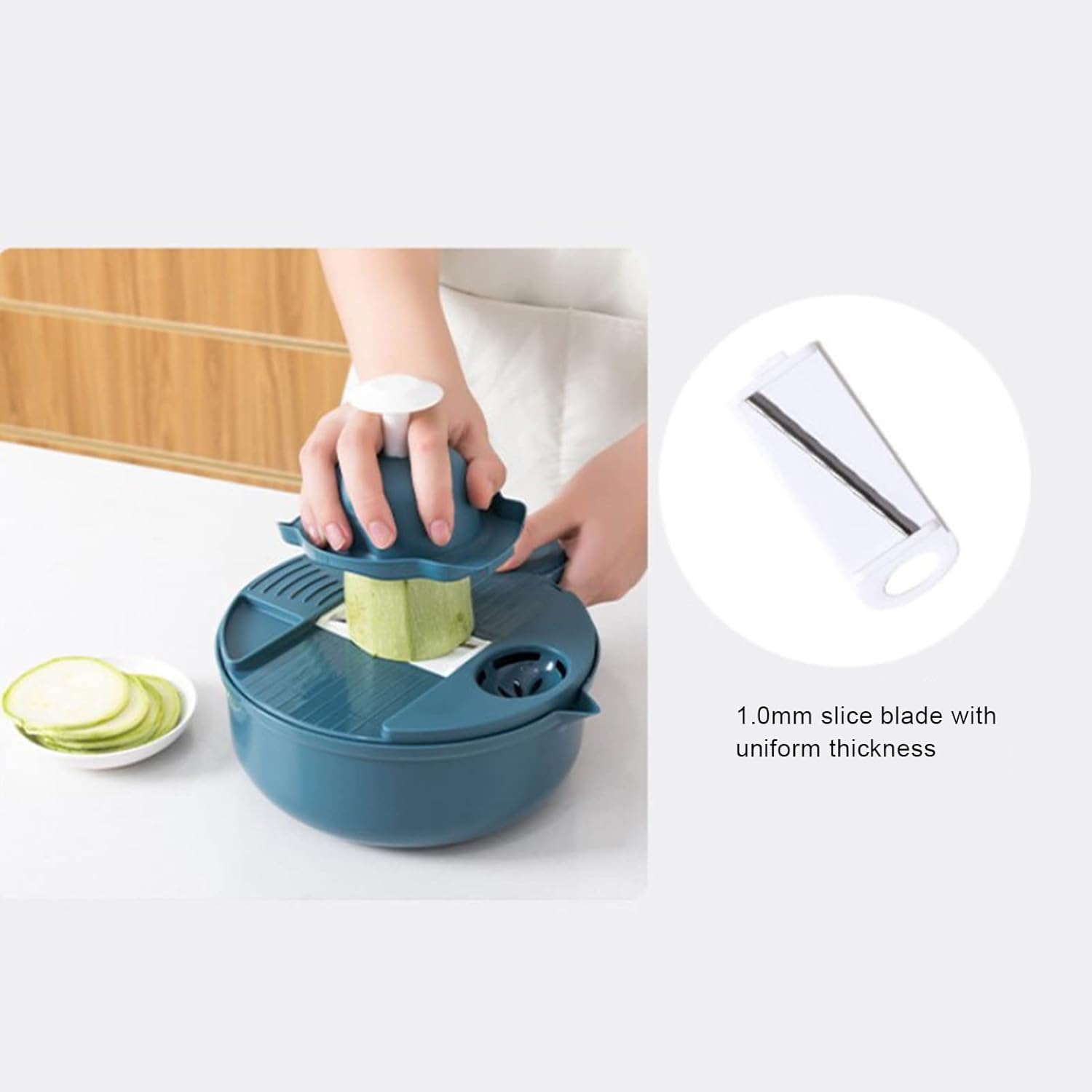 Mandoline Slicer Multi-Functional Kitchen Tool Pink