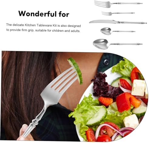 Hoement 5-Piece Stainless Steel Cutlery Set 1