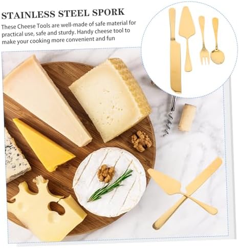 14-Piece Stainless Steel Cake Knives Spatulas and Forks Set