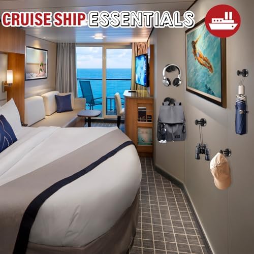 Sturdy Magnetic Hangers for Cruise Cabins and More