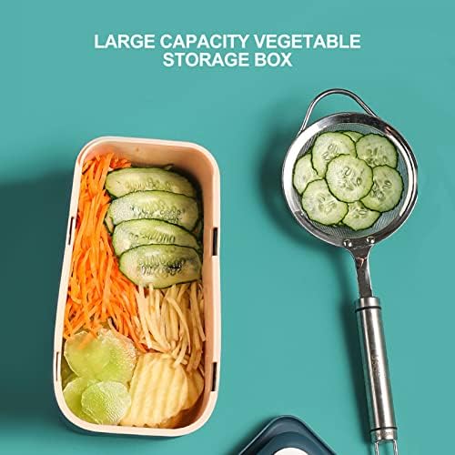 Professional Mandoline Slicer Multifunctional Vegetable Shredder with Hand Guard for Easy Cooking