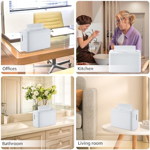 Modunful Countertop Paper Towel Dispenser White