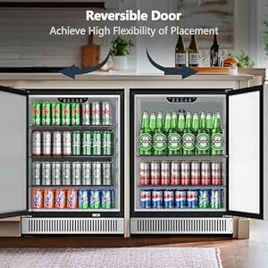   24-inch-Beverage-Refrigerator-180-Cans-Under-Counter-Fridge-with-Stainless-Steel-Built-in-and-Freestanding-Outdoor-Refrigerator-for-Patio-Home-Kitchen-ETL-DOE-NSF-Approved