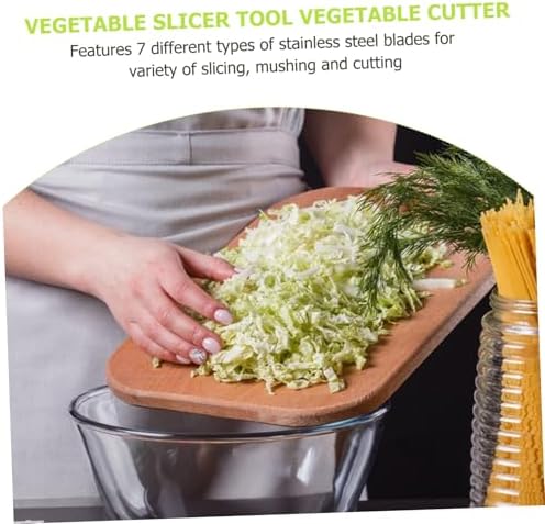 7 in 1 Vegetable Slicer with anti-slip