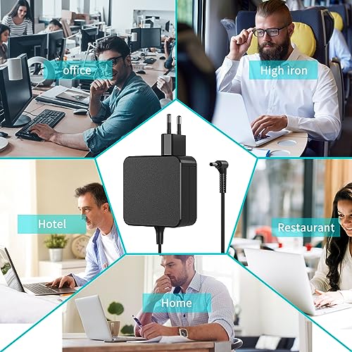 65W Laptop Ladekabel für Lenovo V14 V15 V17 G2 G3 G4 IdeaPad Flex 5 5i, Ideapad 3 3i 1 1i 3-15IIL05 3-15IML05 3-17IAU7 deapad S145 320 330 330s S340 L340 Yoga 530 510 710 Netzteil Ladegerät AC Adapter – Bild 8