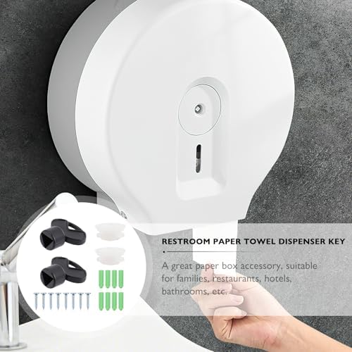 Triangular Replacement Keys for Toilet Paper Dispensers 2 Count